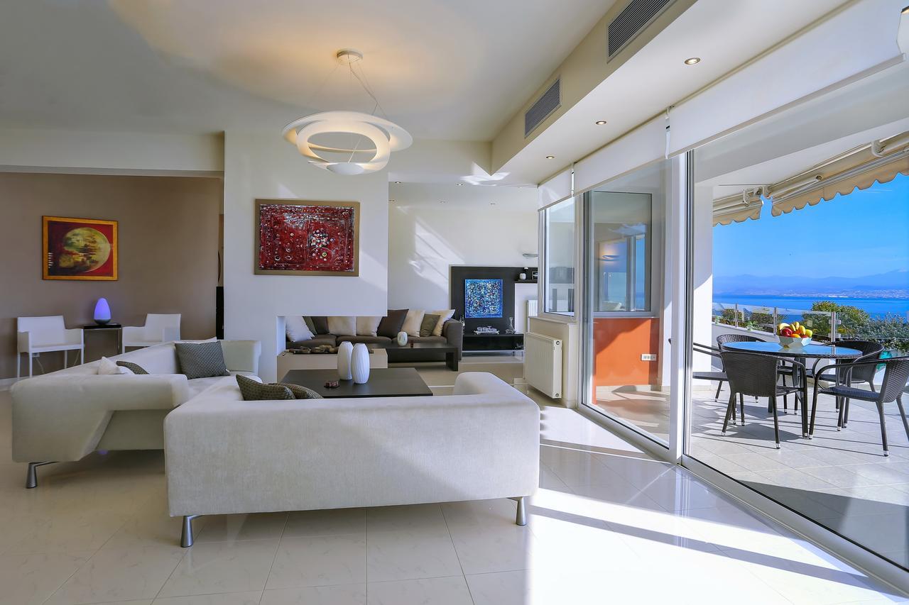 Antiopi Luxury Villa アギア・ペラギア エクステリア 写真